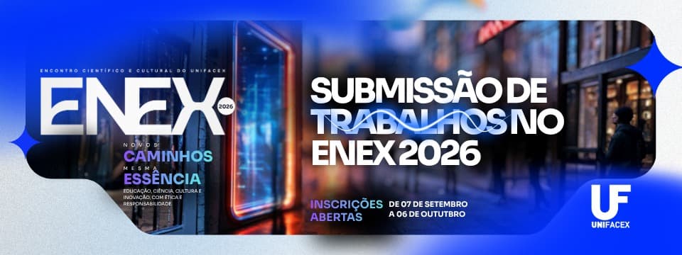 Submissão de trabalhos no ENEX 2026